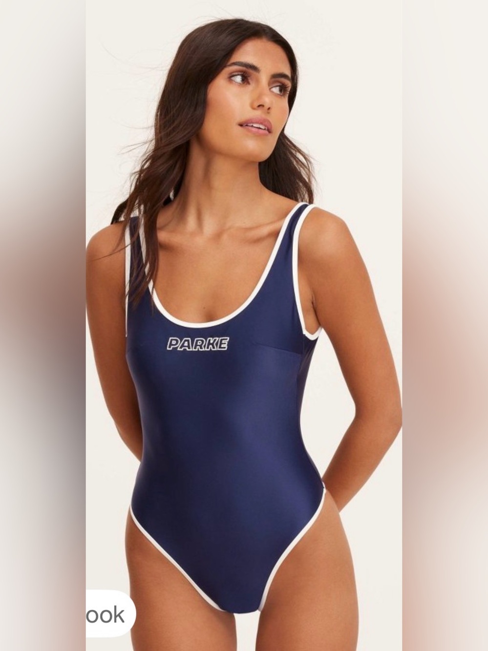 Parke x Target 90s one-piece swimsuit